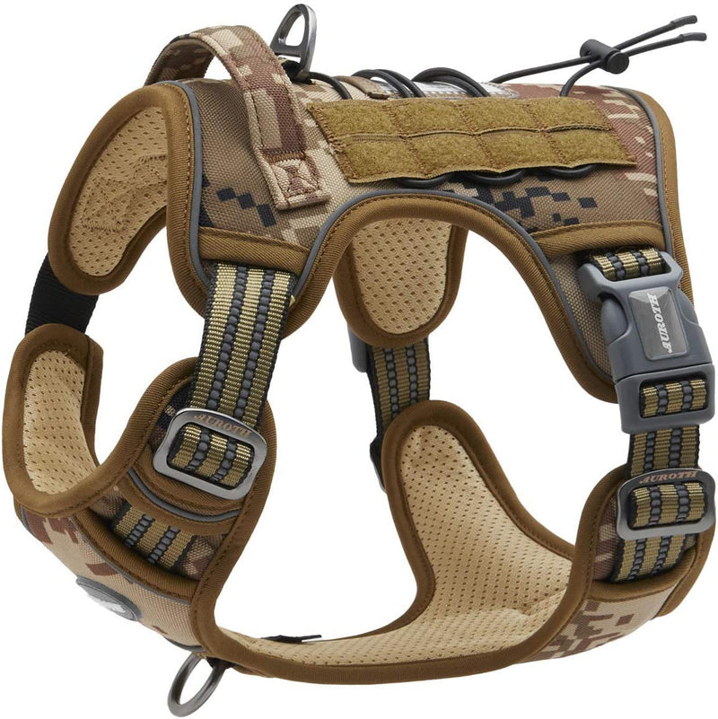 No Pull Adjustable Pet Harness Reflective K9 Working Training Easy Control Pet Vest